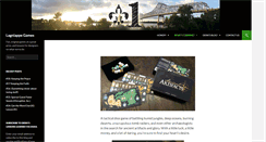 Desktop Screenshot of lagniappe-games.com